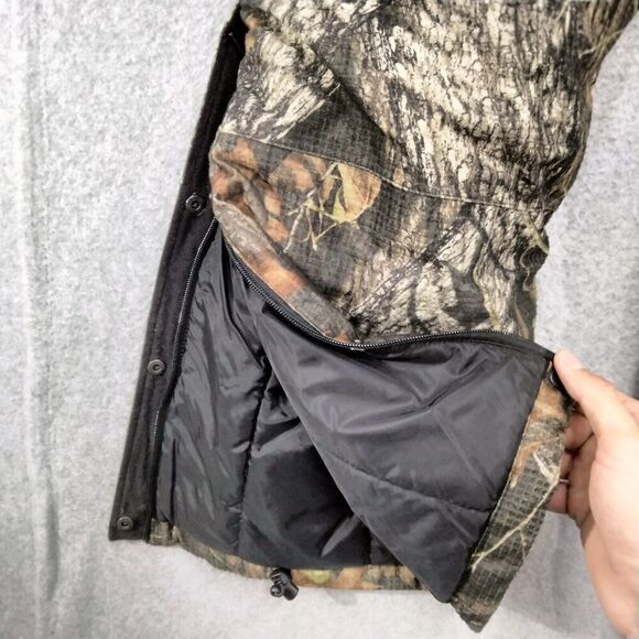 Bushmaster Cargo Pants Mens Size XXL PUL Mossy Oak Print Zip Ankle Waterproof - Picture 10 of 13